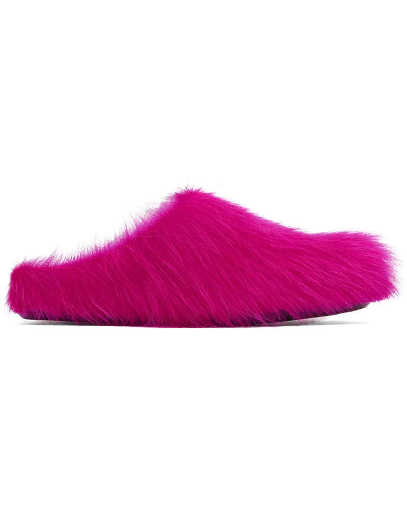 Marni Pink Fussbett Sabot Slip-on Loafers 00c57
