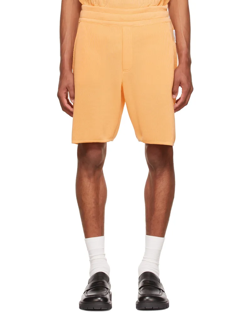 Bianca Saunders Orange Farah Edition Reid Shorts 827