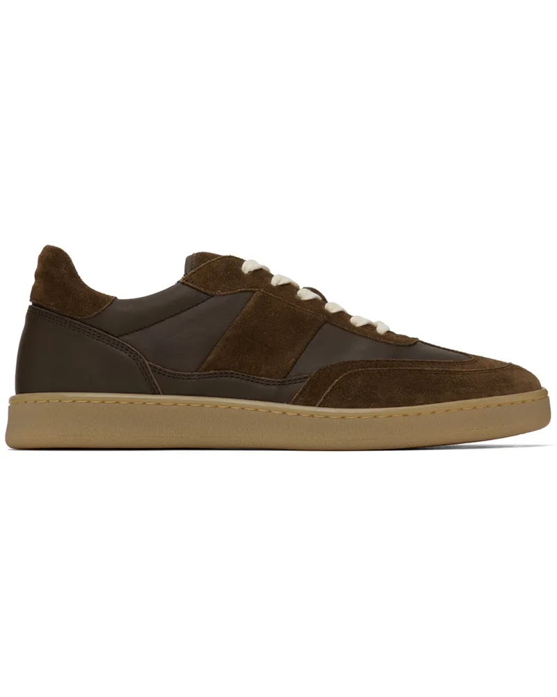 Collegium Brown Pillar Court II Sneakers Brown