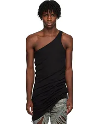 DRKSHDW by Rick Owens Black Double Ziggy Banana Tank Top Black