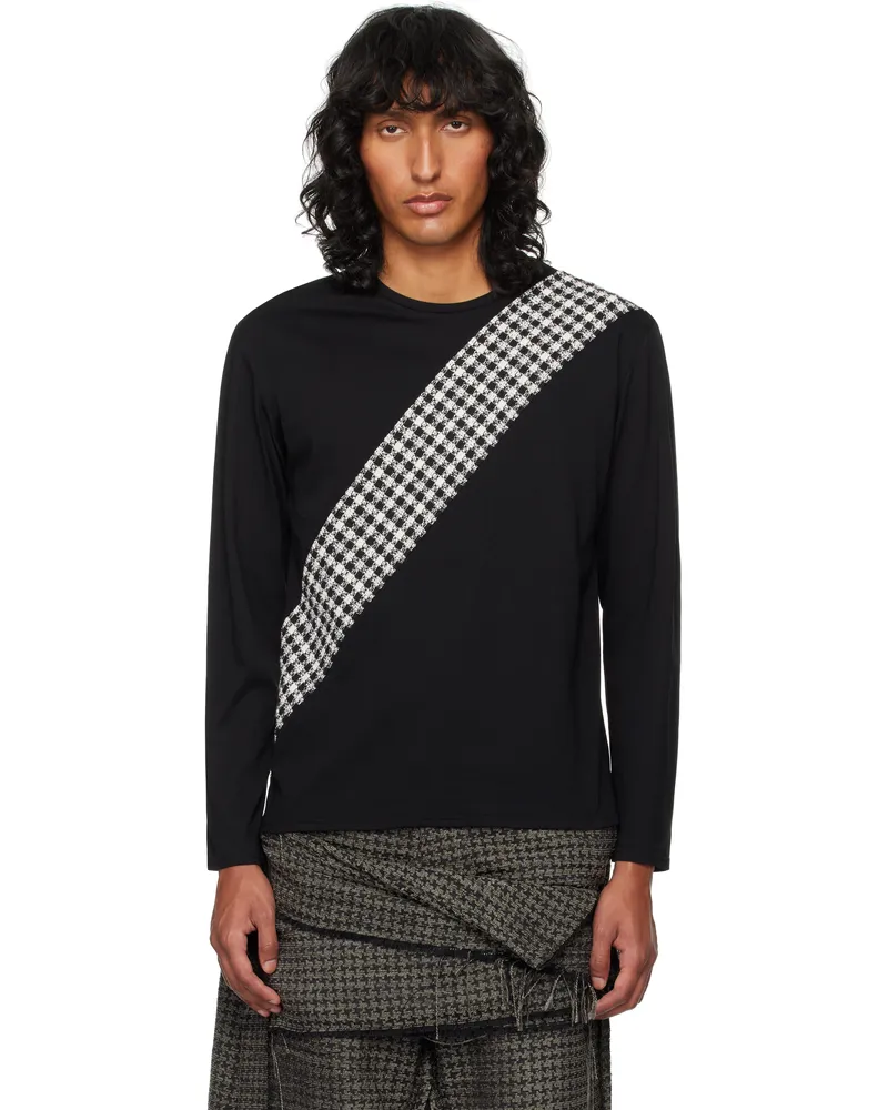Strongthe Black & White Sach T-shirt Black