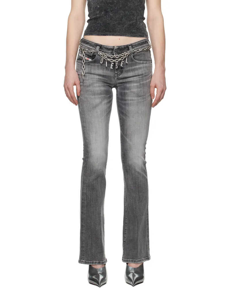 Diesel Gray Bootcut 1969D-Ebbey 09J29 Jeans 02