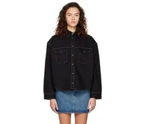 Black Oversized Denim Jacket