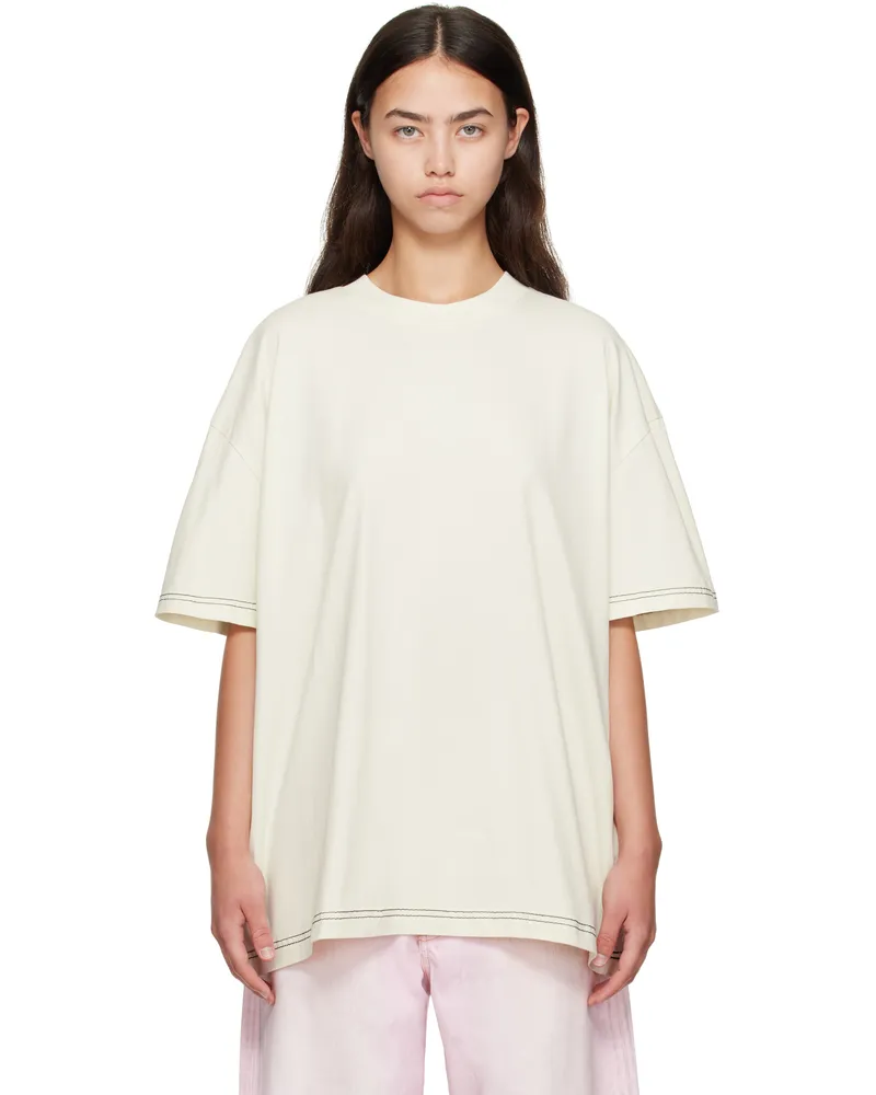 Acne Studios Off-White Logo T-shirt Aeg