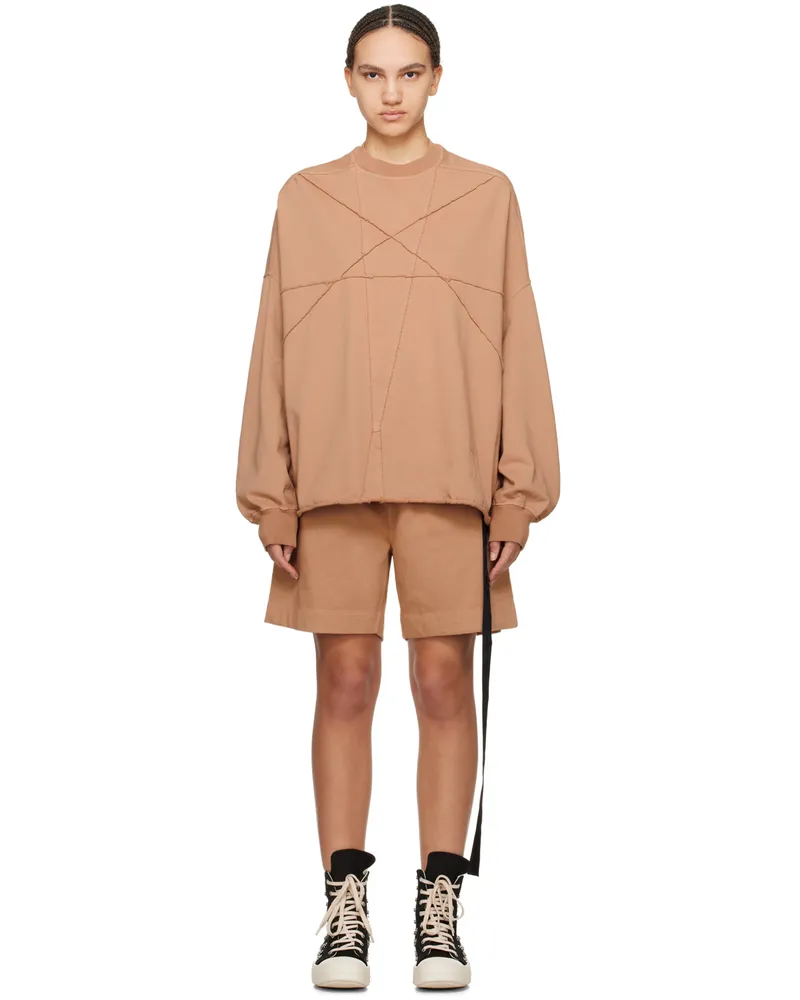 DRKSHDW by Rick Owens Pink Crater Sweatshirt 13
