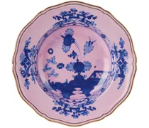 Pink Oriente Italiano Soup Plate