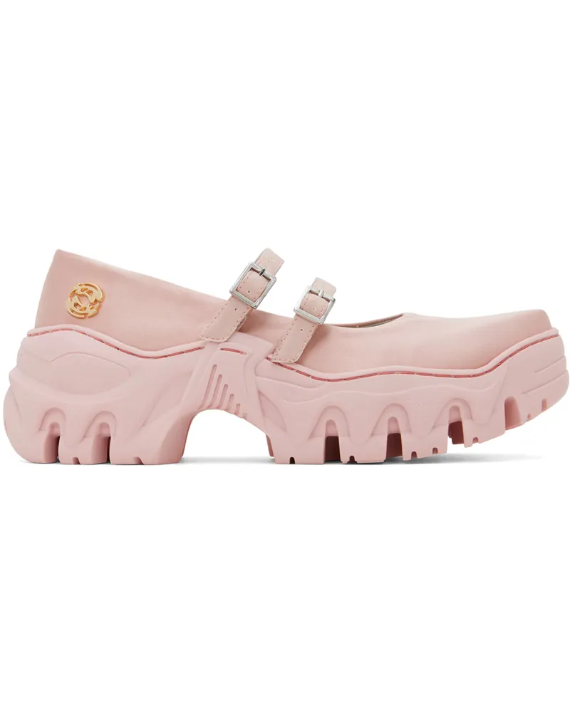 Rombaut Pink Boccaccio II MJ Ballerina Flats Pink
