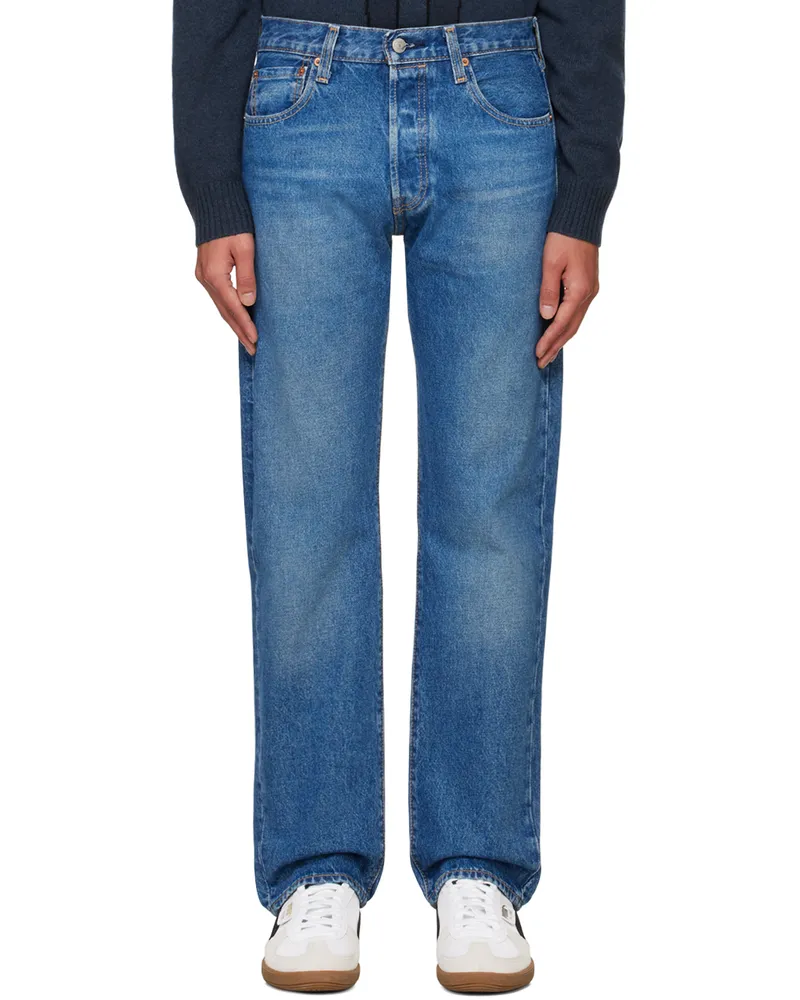 Levi's Blue 501 '93 Straight Fit Jeans Ghostride