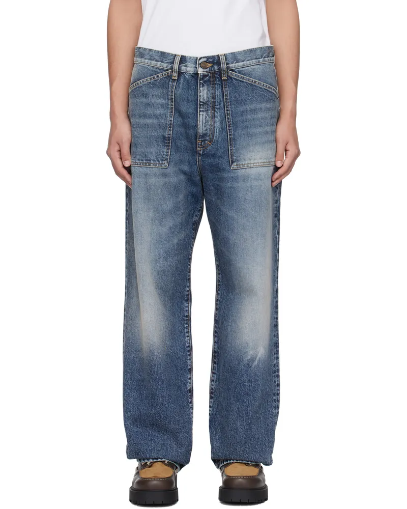 Givenchy Blue Loose Fit Jeans 452-light
