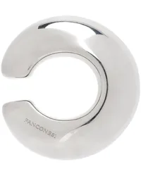 PANCONESI Silver Full Moon Ear Cuff Silver