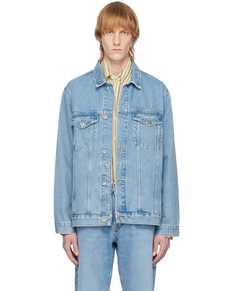 Samsøe & Samsøe Blue Nicole Denim Jacket Clr000253
