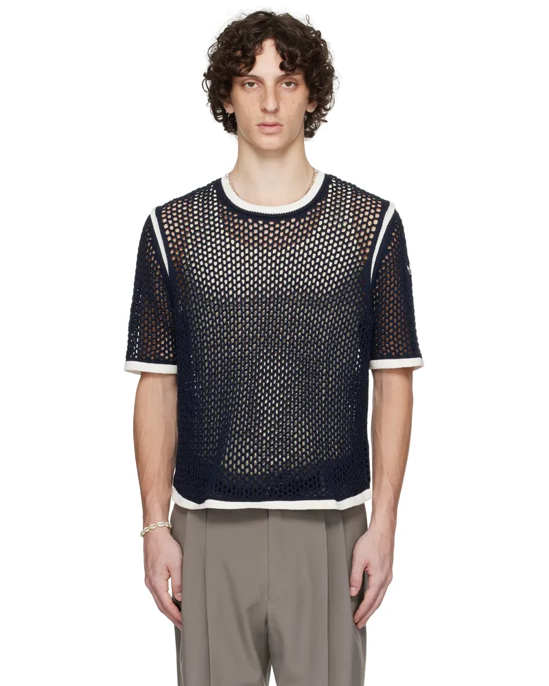 Wales Bonner Navy adidas Originals Edition Knit T-shirt Night