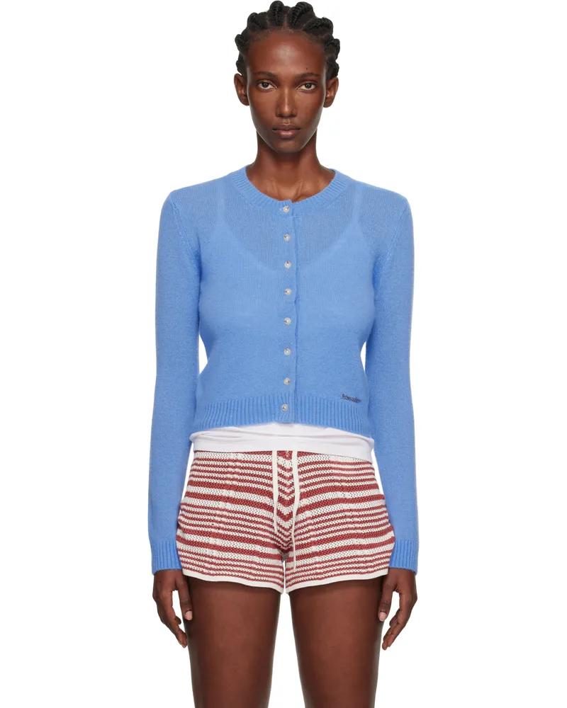 Holzweiler Blue Cashmere Cardigan 1354