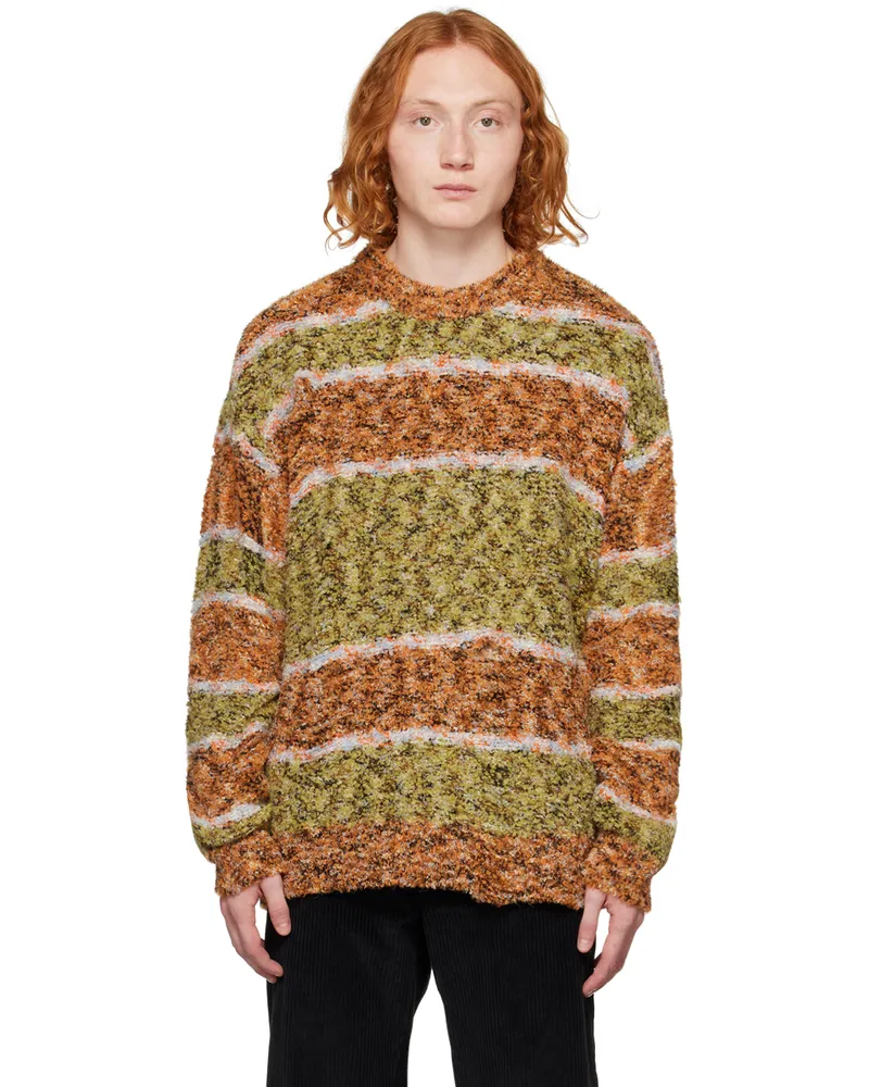 Andersson Bell Yellow & Orange Oversized Ruman Sweater Yelora