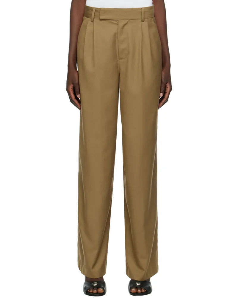 THIRD FORM Khaki Resolute Trousers Olive