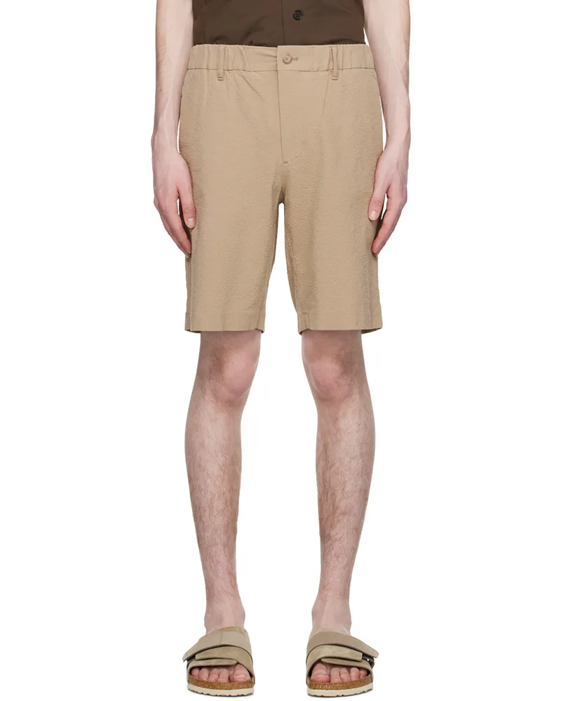 NN 07 Taupe Theodore 1040 Shorts Greige