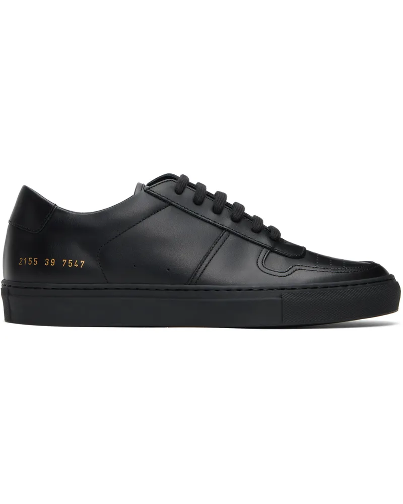Common Projects Black BBall Low Sneakers *7547