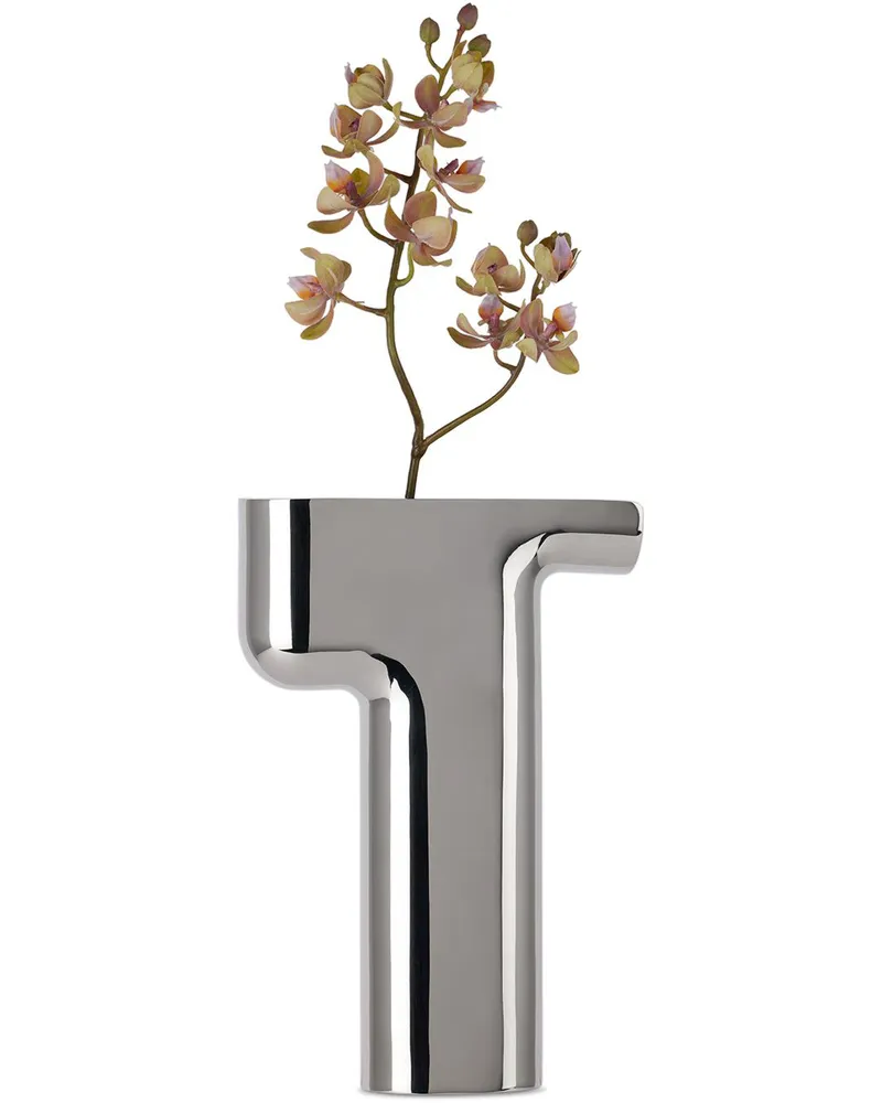Georg Jensen Silver Nendo Large Vase Stainless