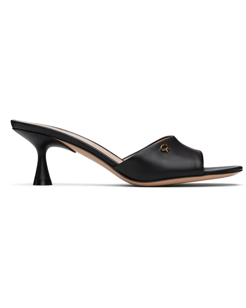 Gianvito Rossi Black Ascent 55 Mules Black