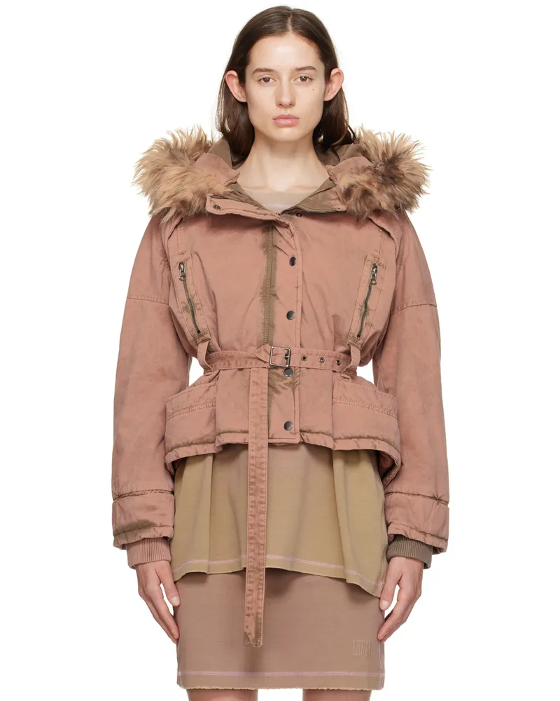 Charlotte Knowles Pink Bella Jacket Dirty