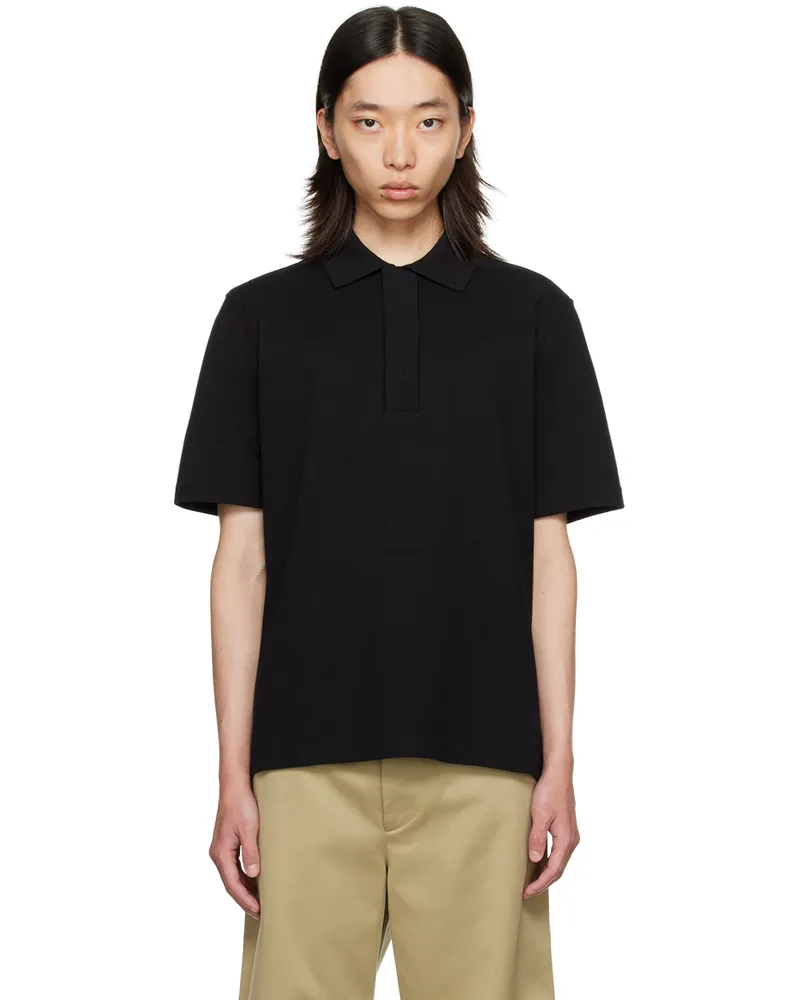 Lanvin Black Classic Polo 10
