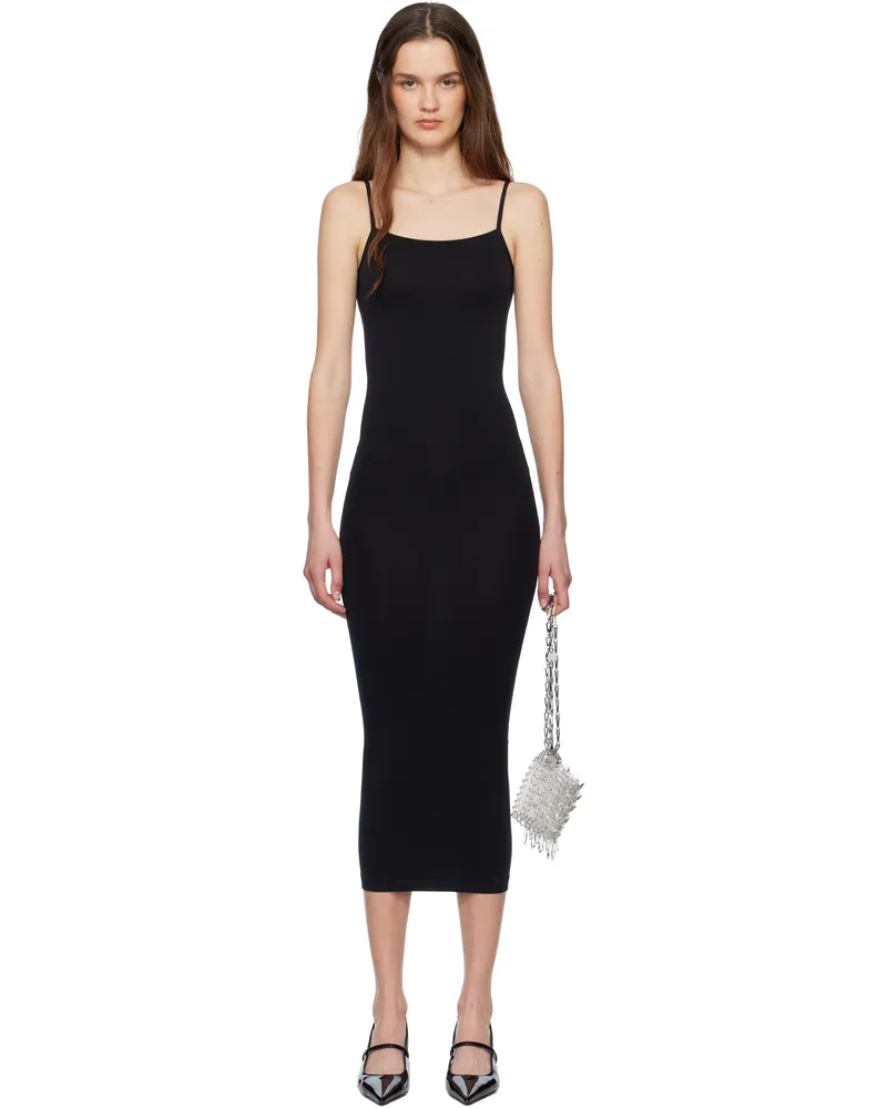 Wolford Black Strap Fatal Maxi Dress 7005