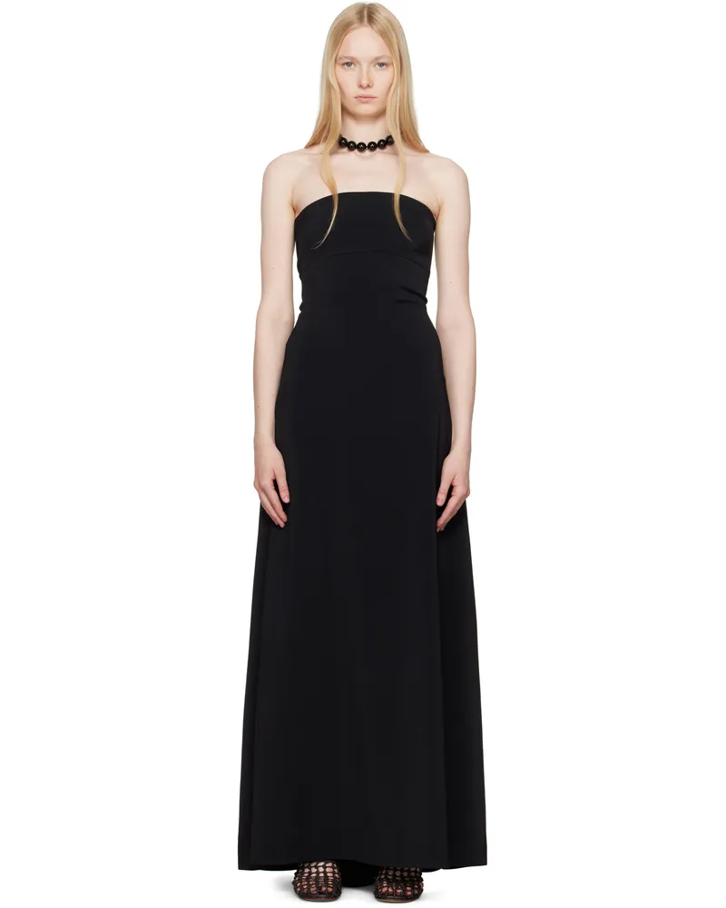 Jacquemus Black La Croisière 'The Bustier' Maxi Dress 990