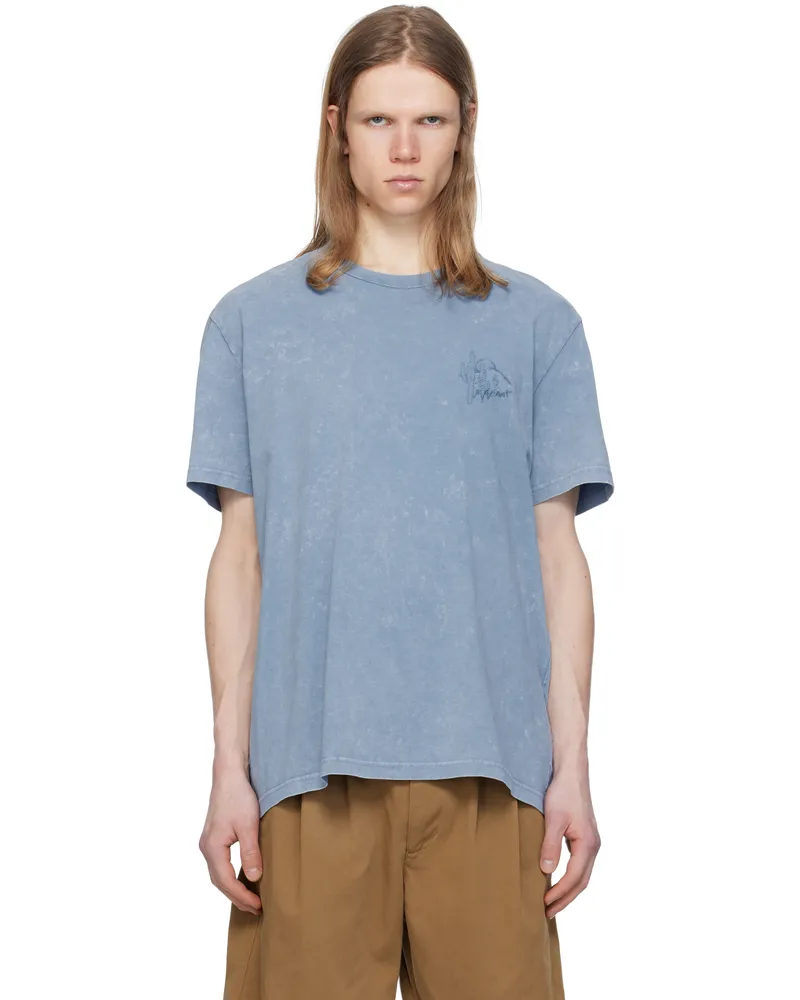 Isabel Marant Blue Honore T-shirt Ice