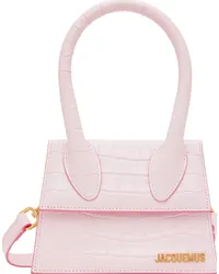 Jacquemus Pink Le Chouchou 'Le Chiquito Moyen' Bag Pale