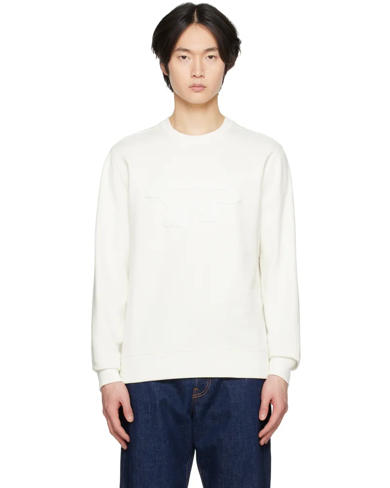 Kitsuné Off-White Contour Fox Sweatshirt P103
