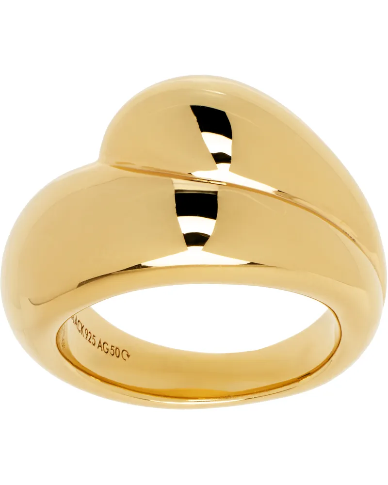 Maria Black Gold Tryvann Trail Ring Goldplated