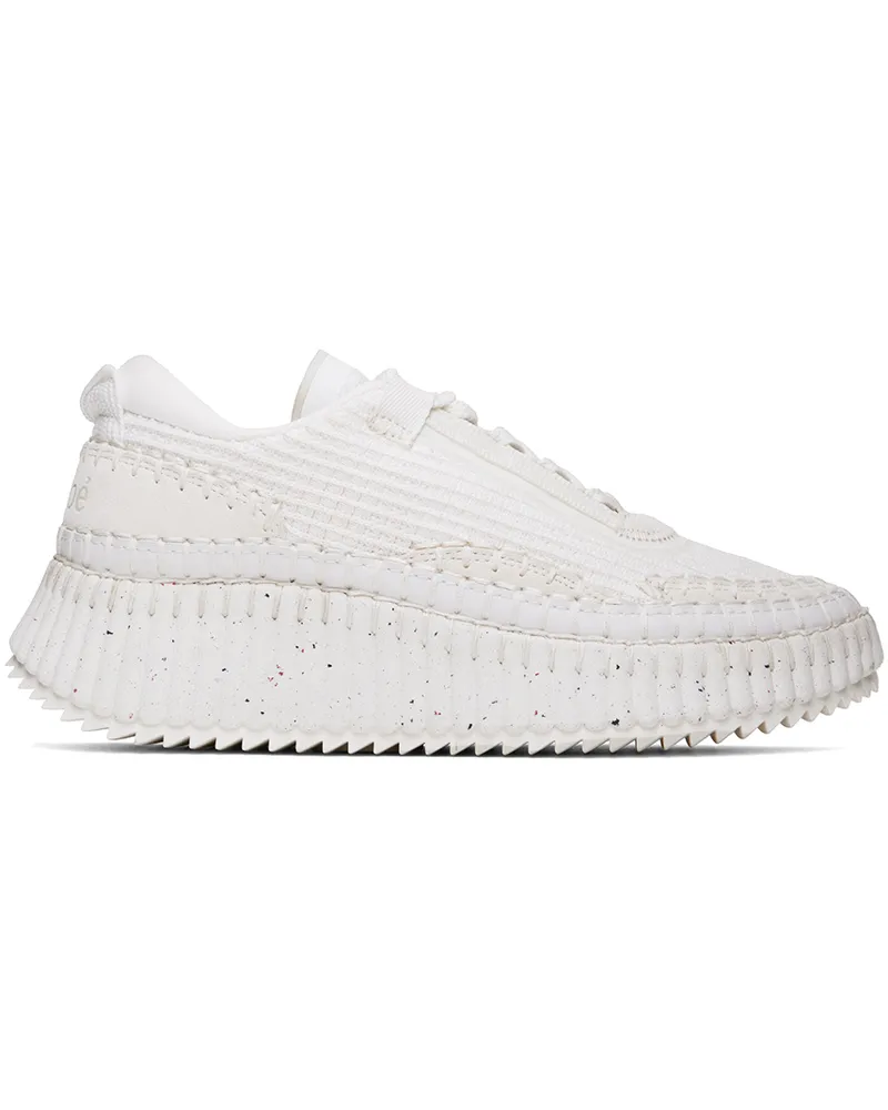 Chloé White Nama Sneakers 101