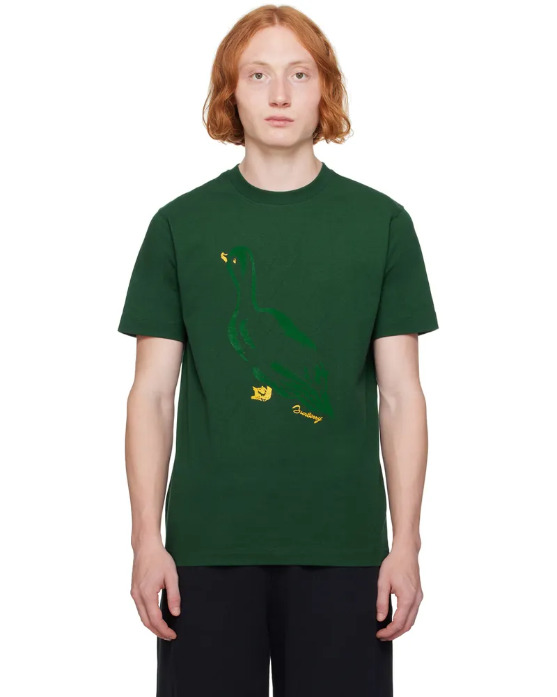 Burberry Green Duck T-Shirt Ivy