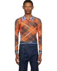 OTTOLINGER SSENSE Exclusive Multicolor Print Polo Tartan