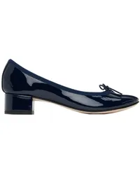 Repetto Navy Camille Ballerina Heels Classique