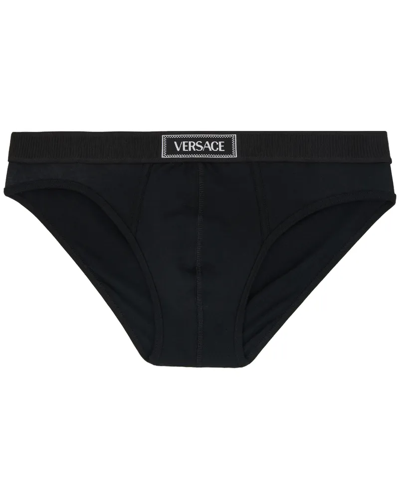 Versace Black 90s Briefs 1b000-black