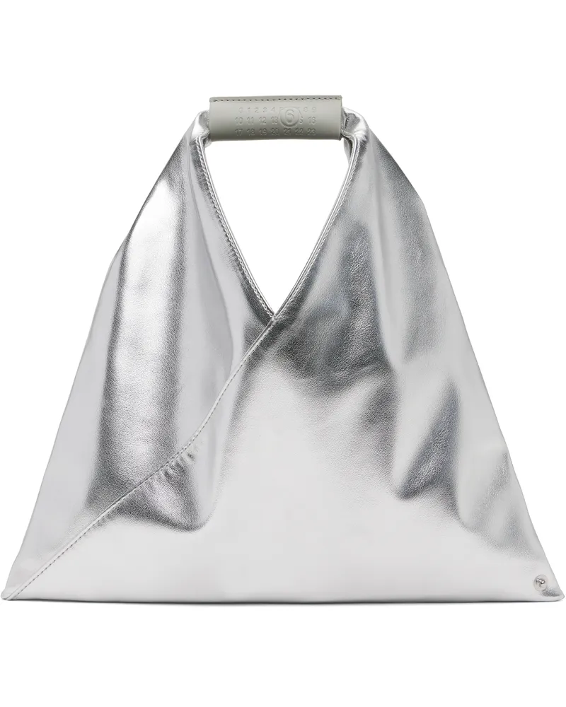 Maison Margiela Silver Triangle Mini Tote T9002