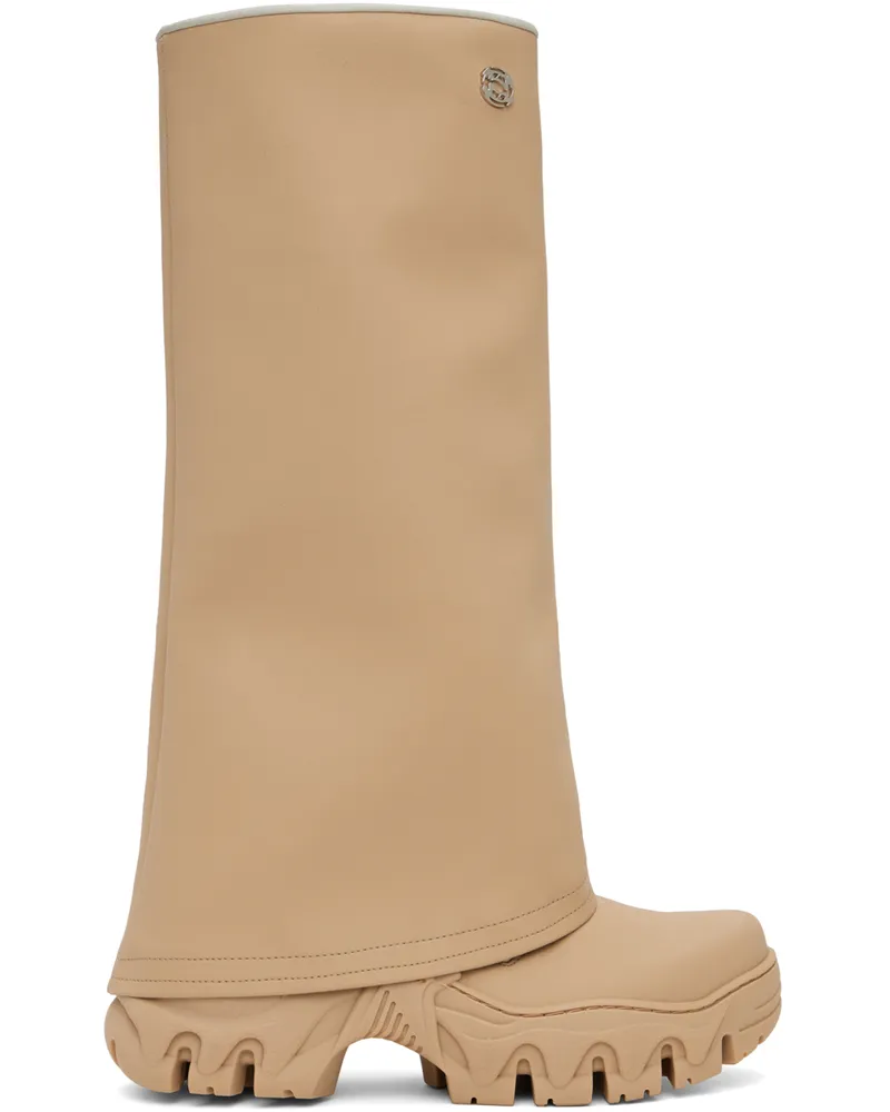 Rombaut Beige Boccaccio II Rain Desert Apple Leather Boots Desert