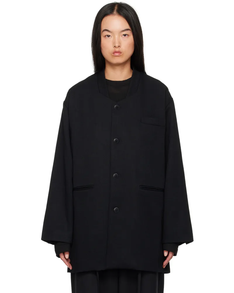 CORDERA Black Light Wool Jacket Black