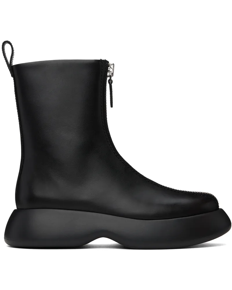 3.1 phillip lim Black Mercer Zip Combat Boots Black