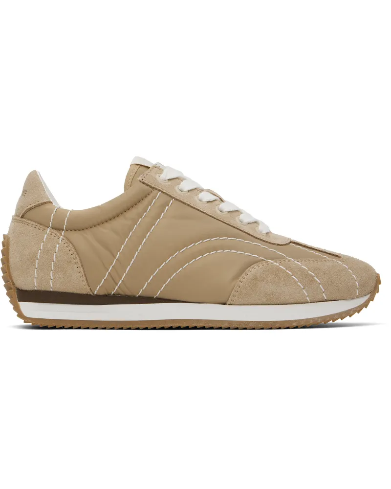 Totême Beige Sport Sneakers Sand