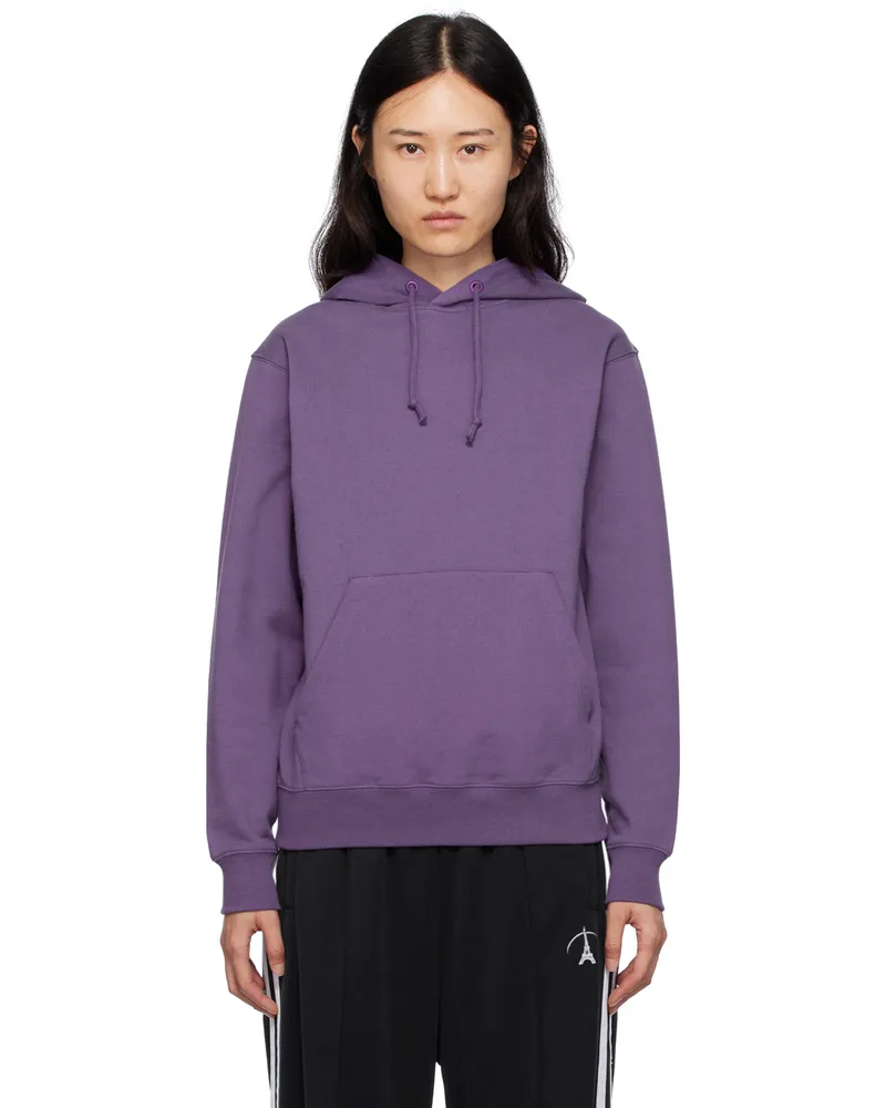 Stockholm (Surfboard) Club Purple Printed Hoodie Blackberry
