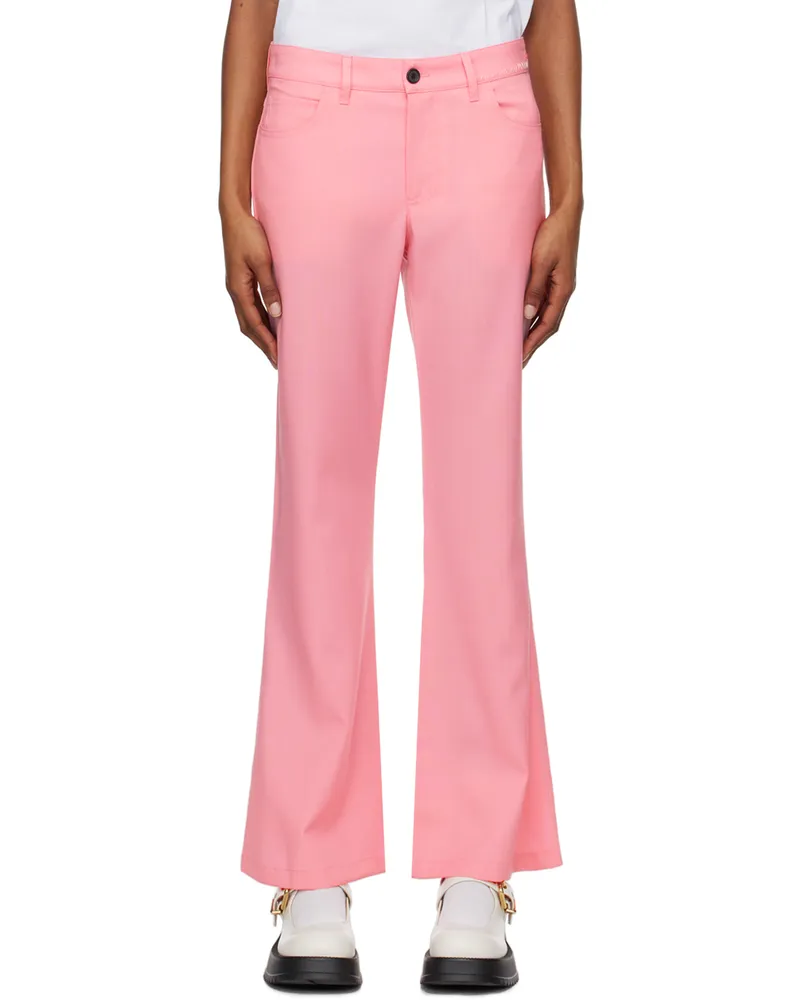 Marni Pink Flared Trousers 00c13