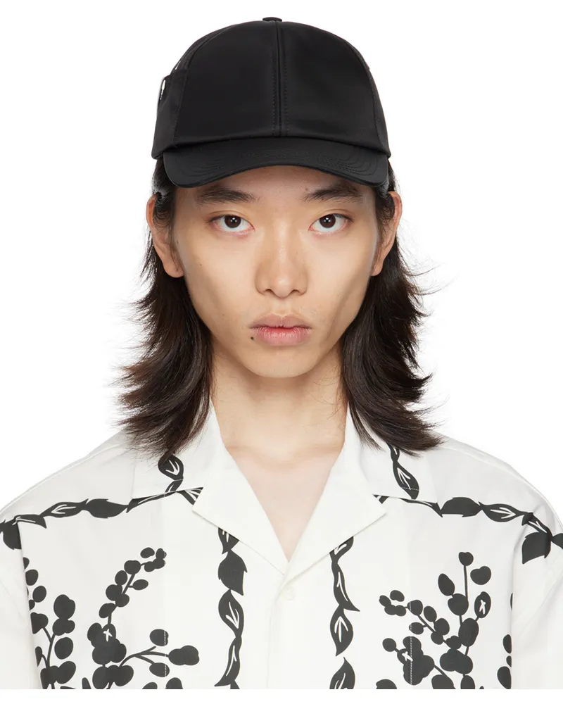 Jacquemus Black 'La casquette Ovalie' Cap 990