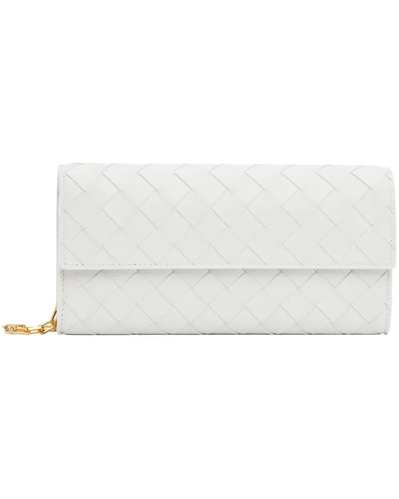 Bottega Veneta White Mini Chain Bag 9143