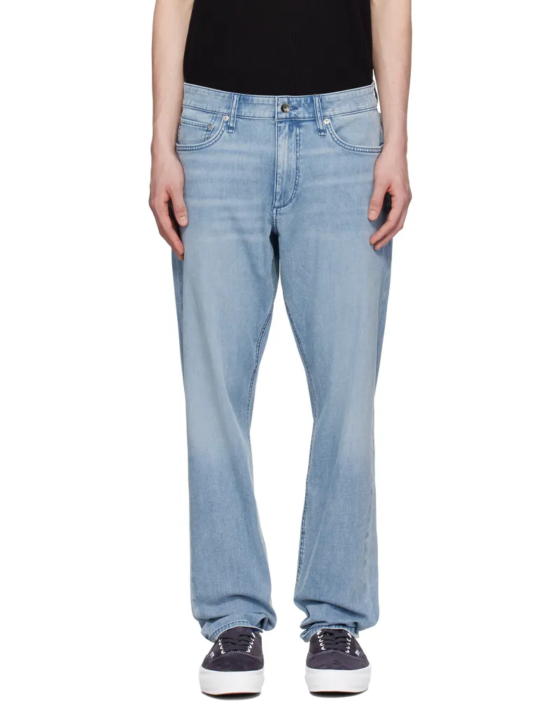 Rag & Bone Blue Fit 3 Athletic Fit Jeans Nostrand