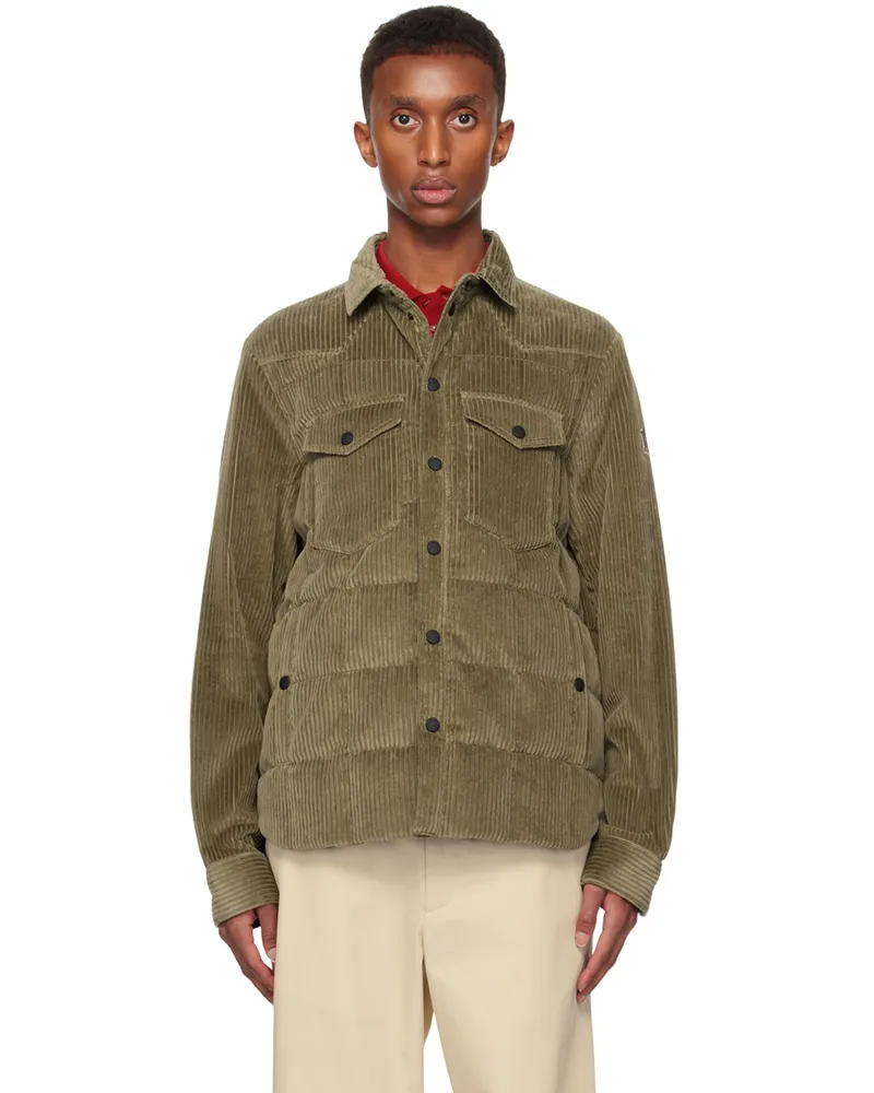 Moncler Green Gelt Down Jacket 81n