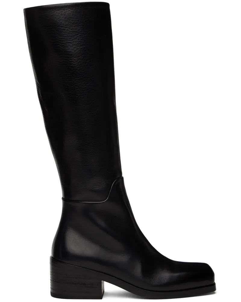 Marsèll Black Cassello Tall Boots 666