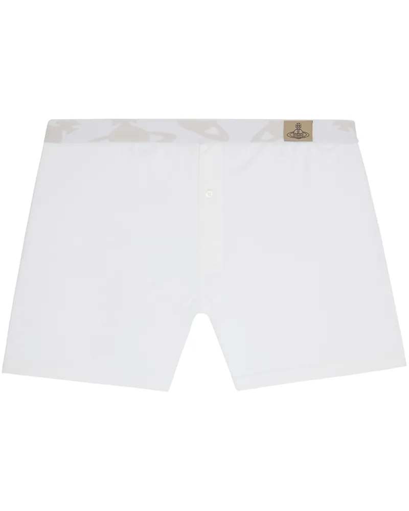 Vivienne Westwood White Orb Boxers White