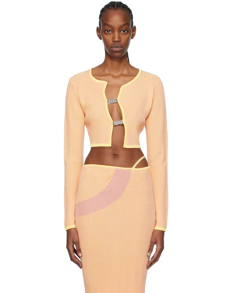 GCDS Pink Comma Cardigan 54